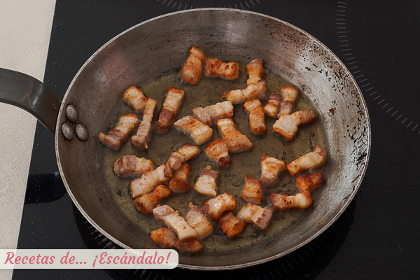 Panceta gachas manchegas