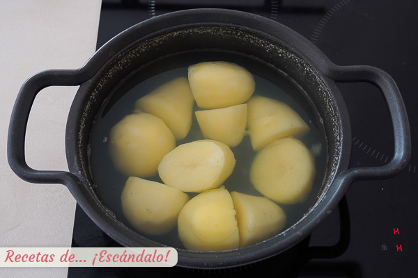 Patatas cocidas