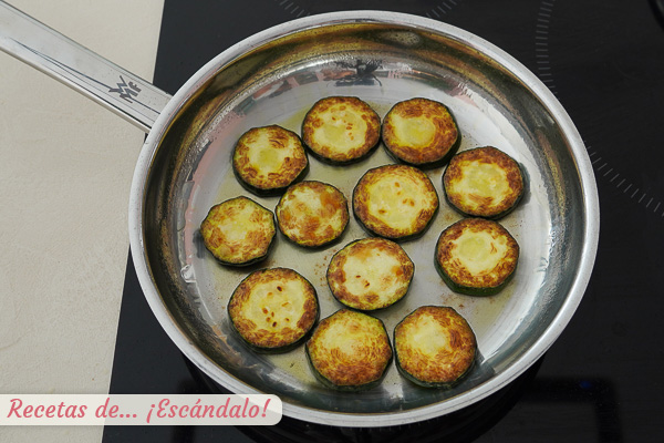 Calabacin dorado a la plancha