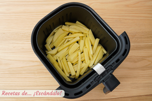 Como freir patatas airfryer