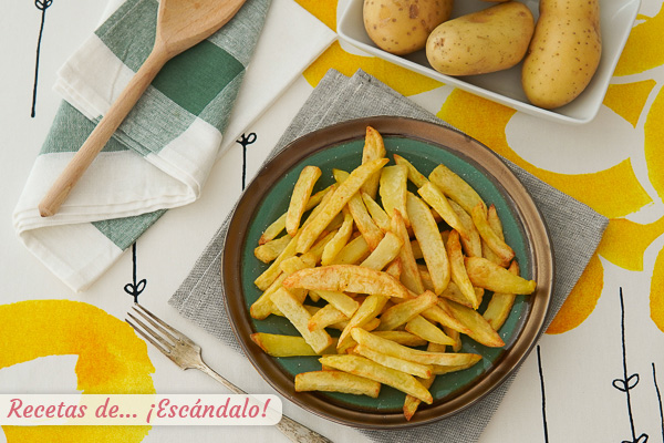 Como hacer patatas fritas en freidora de aire o airfryer, las mejores